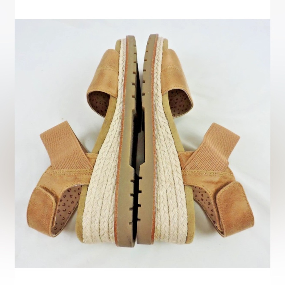Sketchers Bob’s dessert Chill Vegan washable Cityscapes sandals chestnut tan 8.5 - Picture 4 of 6